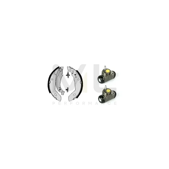BREMBO STANDARD KIT H 61 053 Brake Shoe Set Ø 180mm