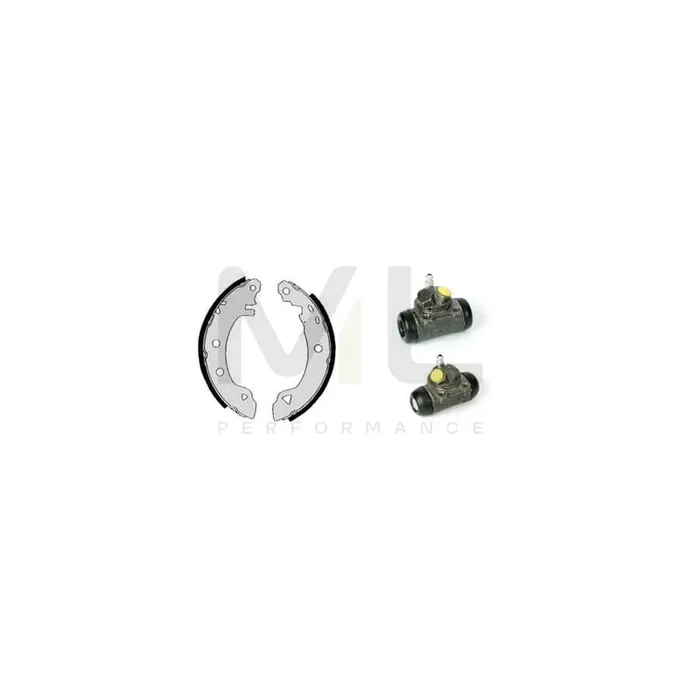 BREMBO STANDARD KIT H 68 037 Brake Shoe Set for RENAULT Rapid Van (F40, G40) Ø 203mm
