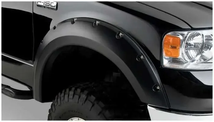 Bushwacker 04-08 Ford F-150 Pocket Style Flares 2pc – Black