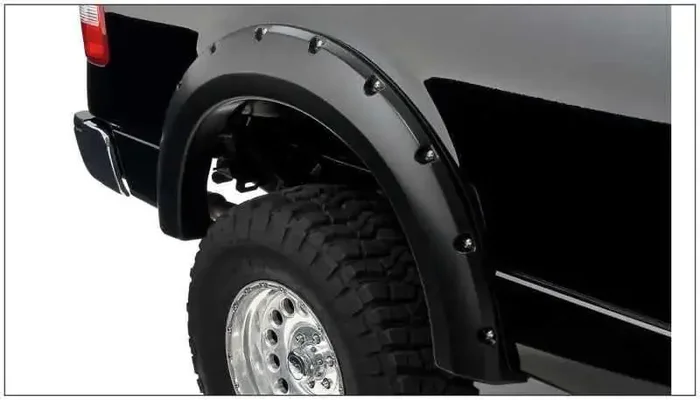 Bushwacker 04-08 Ford F-150 Styleside Pocket Style Flares 2pc 66.0/78.0/96.0in Bed – Black