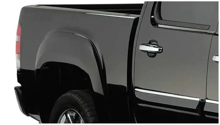 Bushwacker 07-13 GMC Sierra 1500 Fleetside OE Style Flares 2pc 69.3in Bed – Black