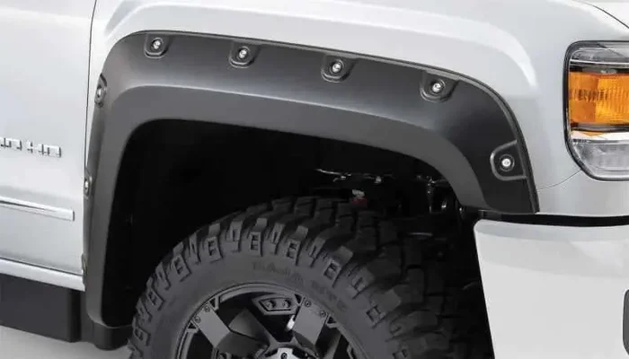 Bushwacker 15-18 GMC Sierra 2500 HD Boss Pocket Style Flares 2pc – Black