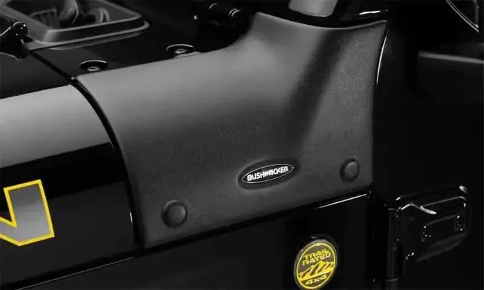 Bushwacker 18-19 Jeep Wrangler JL Trail Armor Cowl Guard – Black
