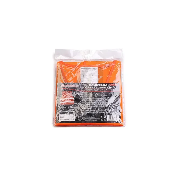 CARCOMMERCE 42317 Hi-vis vest Orange, EN-ISO 20471 2013
