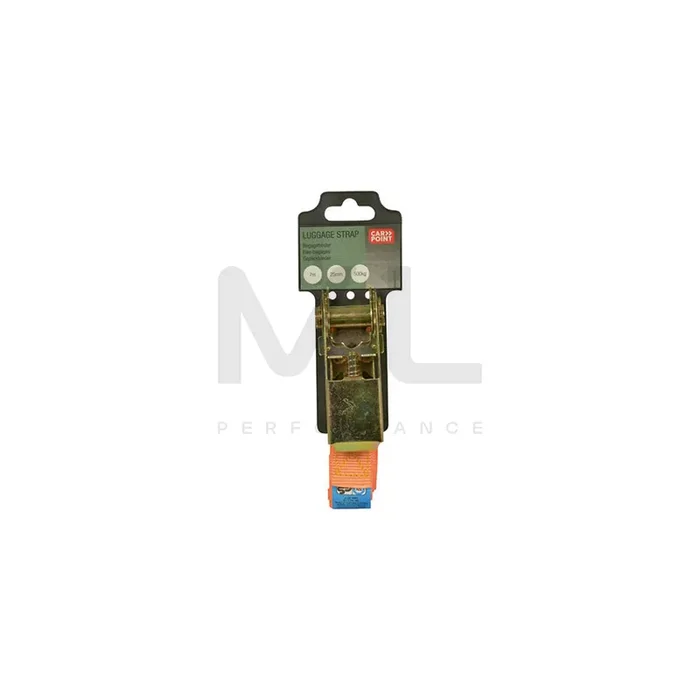 CARPOINT 0928022 Tie down strap Orange, 7 m, 25 mm, 500 kg
