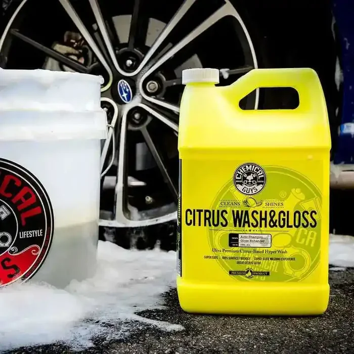 Chemical Guys Citrus Wash & Gloss Concentrated Car Wash – 1 Gallon – Case of 4