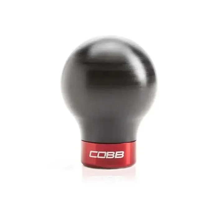 Cobb 08-15 Mitsubishi EVO X / 09-15 Ralliart Shift Knob – Race Red (Black w/Red Base)