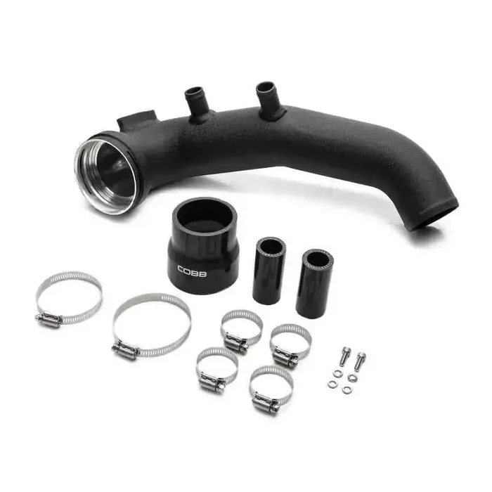 Cobb BMW N54 Intercooler Charge Pipe – Wrinkle Black