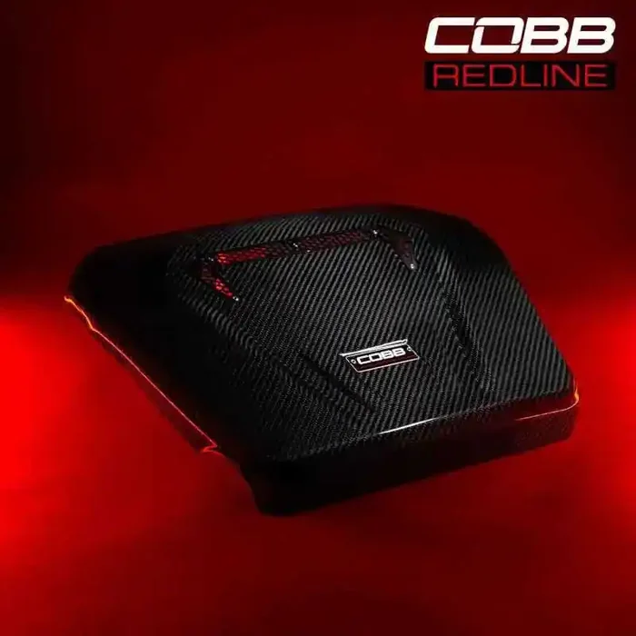 Cobb Volkswagen GTI (MK7/MK7.5/MK8) / Golf R / Audi A3 & S3 (8V) Redline Carbon Fiber Engine Cover