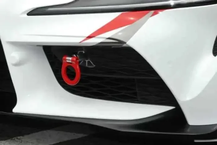 Cusco Folding Front Tow Hook 2020+ Toyota Supra (A90) 3.0L Turbo – Red