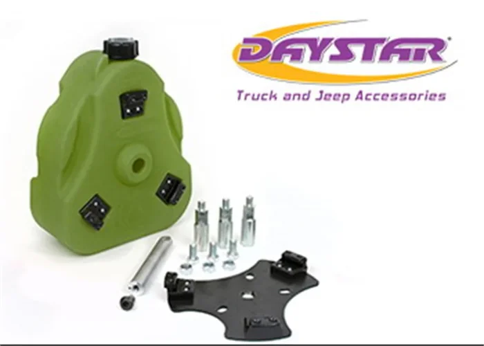 Daystar 46-75 Jeep CJ Cam Can Kit Green Non-Flammable Liquids W/ Spout – KJ71035GN