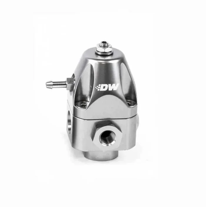 DeatschWerks DWR1000c Adjustable Fuel Pressure Regulator Dual 6AN Inlet and 6AN Outlet – Titanium