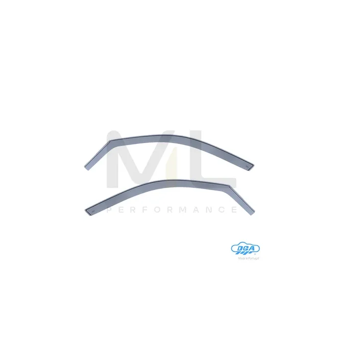 DGA 05515 Wind deflectors for BMW X5 (E53) Arrow direction, Front, inner
