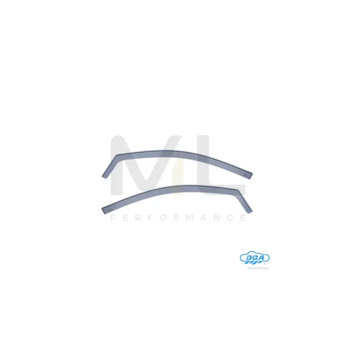 DGA 08033 Wind deflectors for FORD Focus Mk2 Hatchback (DA_, HCP, DP) Arrow direction, Front, inner