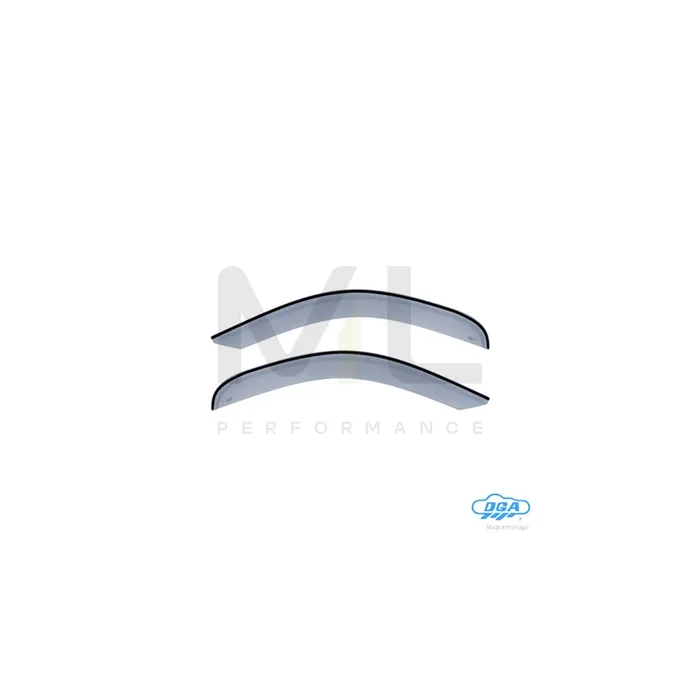 DGA 120044 Wind deflectors for RENAULT TRAFIC Arrow direction, Front, inner