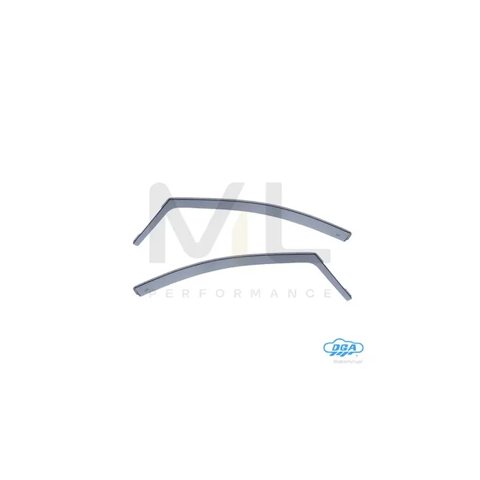 DGA 15018 Wind deflectors suitable for MERCEDES-BENZ A-Class (W169) Arrow direction, Front, inner