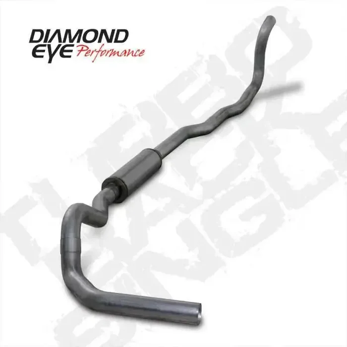 Diamond Eye KIT 4in TB MRP SGL SS DDG4X4 89-93 Dodge 5.9L Cummins 2500/3500