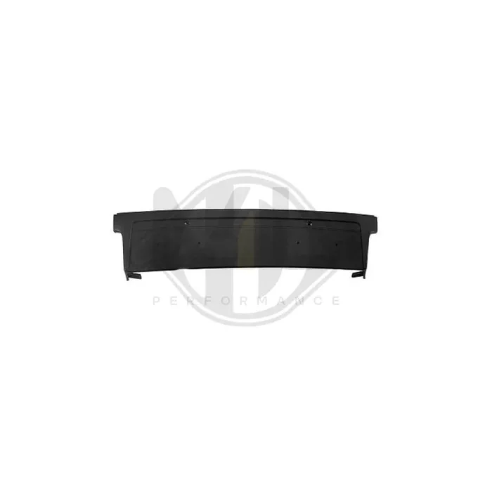 DIEDERICHS 1242154 Number plate holder for BMW 7 (E38) Front, Black, frameless