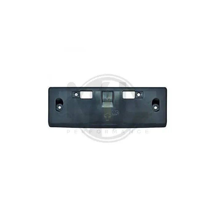 DIEDERICHS 6075054 Number plate holder for NISSAN Juke (F15) Front, Black, frameless