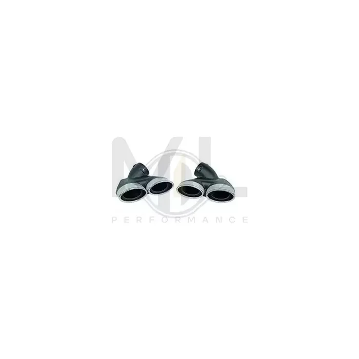 DIEDERICHS HD Tuning 4161501 Exhaust tip suitable for MERCEDES-BENZ E-Class Saloon (W211) Stainless Steel, Left, Right
