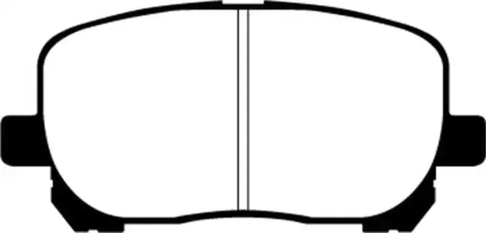 EBC 02-08 Pontiac Vibe 1.8 Redstuff Front Brake Pads