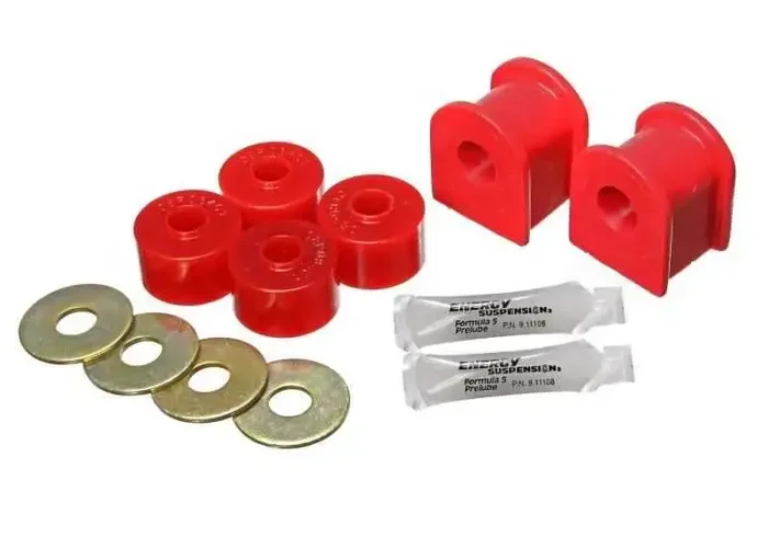 Energy Suspension 2005-07 Ford F-250/F-350 SD 2/4WD Front Sway Bar Bushing Set – 13/16inch – Red