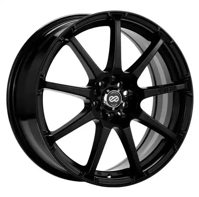 Enkei EDR9 18×7.5 5×100/114.3 38mm Offset 72.6 Bore Diameter Black Wheel