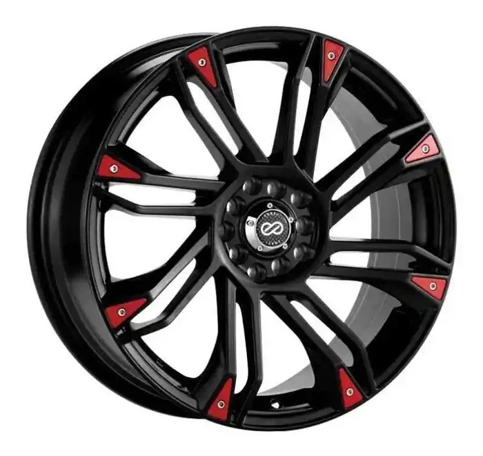 Enkei GW8 18×7.5 5×100/114.3 42mm Offset 72.6 Bore Matte Black Wheel