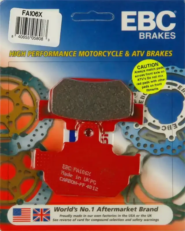 FA106X Brake Pads Fa106x Carbon X Series