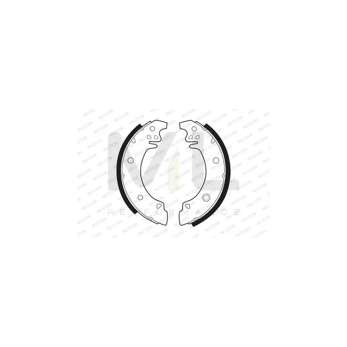 Ferodo FSB42 Brake Shoe Set With Accessories, Premier