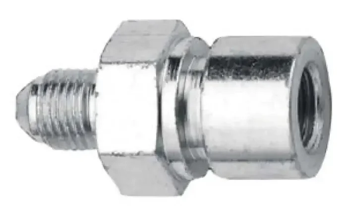 Fragola -3AN x 3/8-24 I.F. Tubing Adapter – Steel