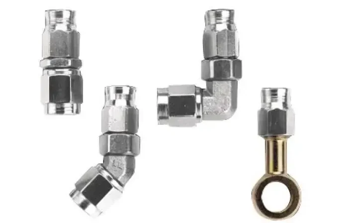 Fragola -8AN Race-Rite Crimp-On Hose End Straight