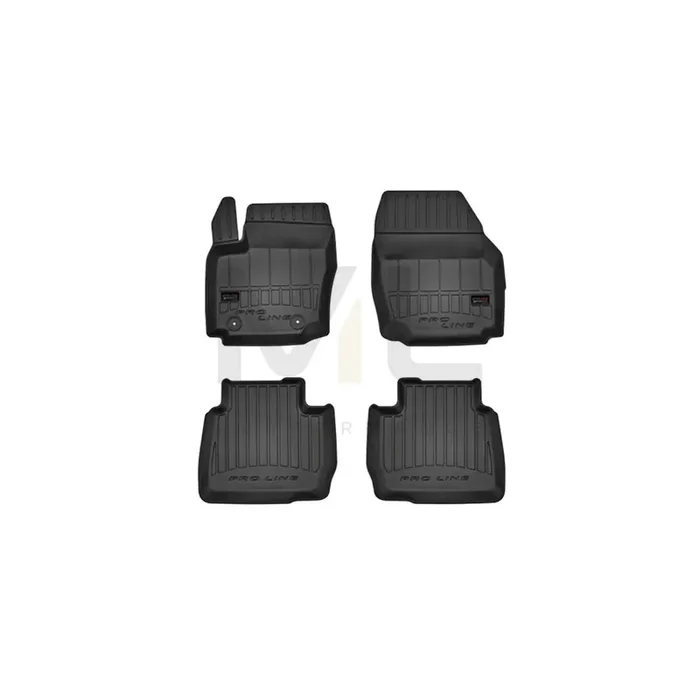 FROGUM 3D407473 Floor mat set for FORD MONDEO Elastomer, Front and Rear, Quantity 4, Black