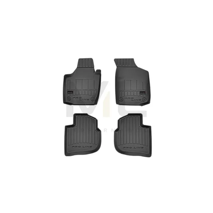 FROGUM 3D407480 Floor mat set for SEAT Toledo IV Hatchback (KG3) Elastomer, Front and Rear, Quantity 4, Black