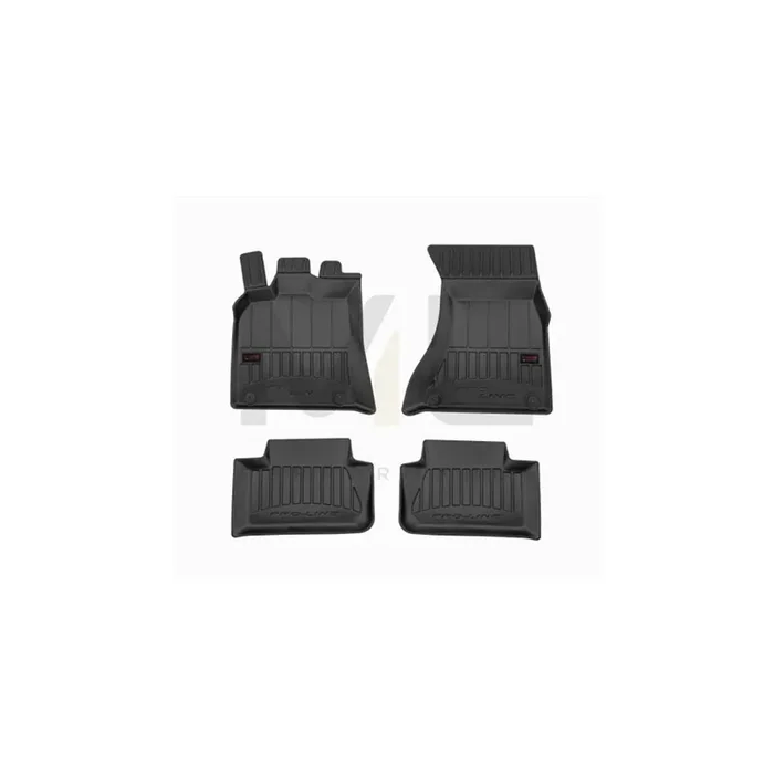 FROGUM 3D407763 Floor mat set for PORSCHE Macan (95B) Elastomer, Front and Rear, Quantity 4, Black