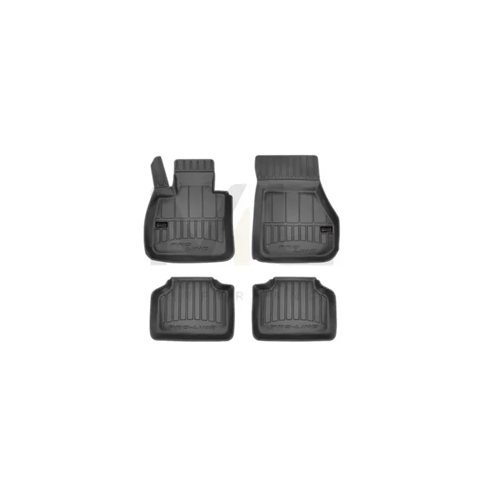 FROGUM 3D407909 Floor mat set for BMW 2 Active Tourer (F45) Elastomer, Front and Rear, Quantity 4, Black