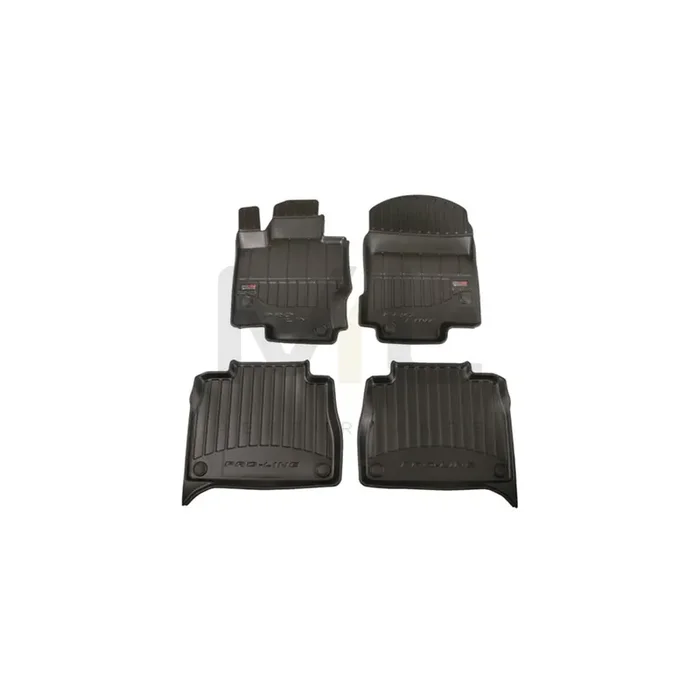 FROGUM 3D408180 Floor mat set suitable for MERCEDES-BENZ GLE (W167) Elastomer, Front and Rear, Quantity 4, Black