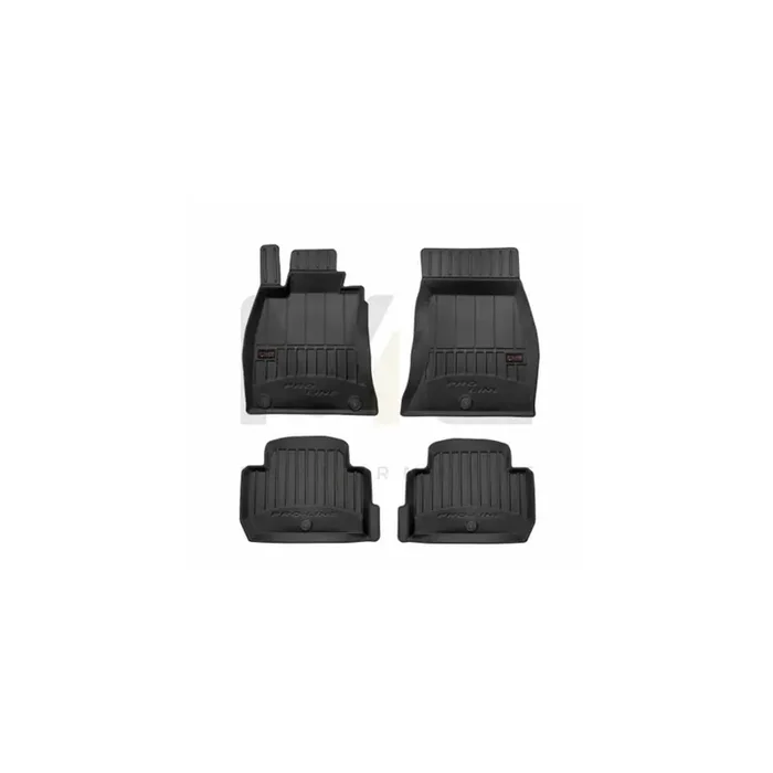 FROGUM 3D408685 Floor mat set for KIA Stinger Hatchback (CK) Elastomer, Front and Rear, Quantity 4, Black