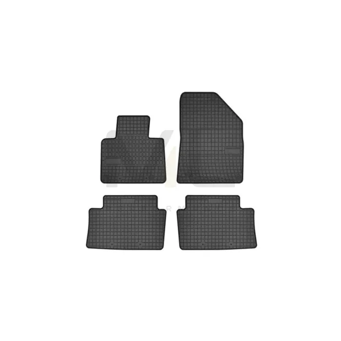 FROGUM Tailored 0644 Floor mat set for CITROEN C5 Elastomer, Front and Rear, Quantity 4, Black, (LHD)