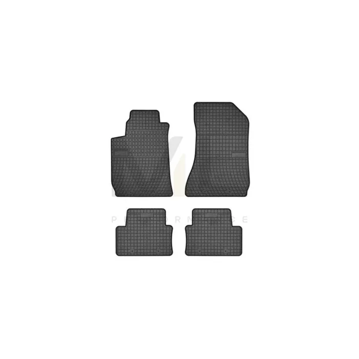 FROGUM Tailored 0706 Floor mat set for ALFA ROMEO 159 Elastomer, Front and Rear, Quantity 4, Black, (LHD)