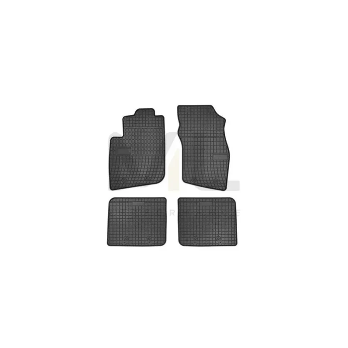 FROGUM Tailored 0941 Floor mat set Elastomer, Front and Rear, Quantity 4, Black, (LHD)