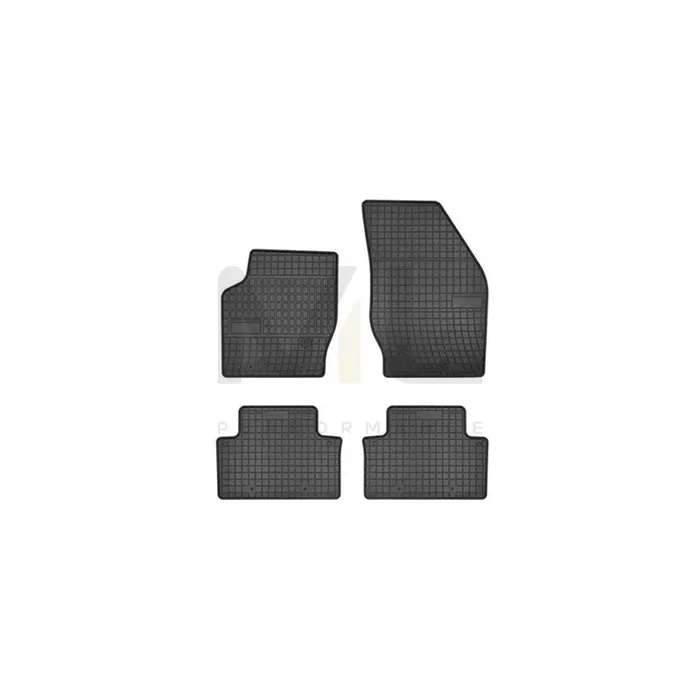 FROGUM Tailored 0944 Floor mat set for VOLVO XC90 I (C, 275) Elastomer, Front and Rear, Quantity 4, Black, (LHD)