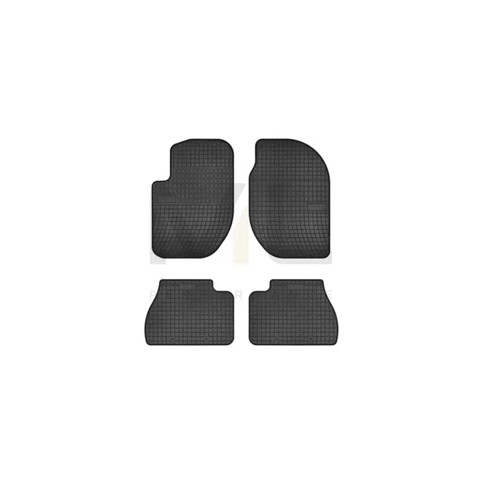 FROGUM Tailored 0970 Floor mat set for LAND ROVER FREELANDER Elastomer, Front and Rear, Quantity 4, Black, (LHD)