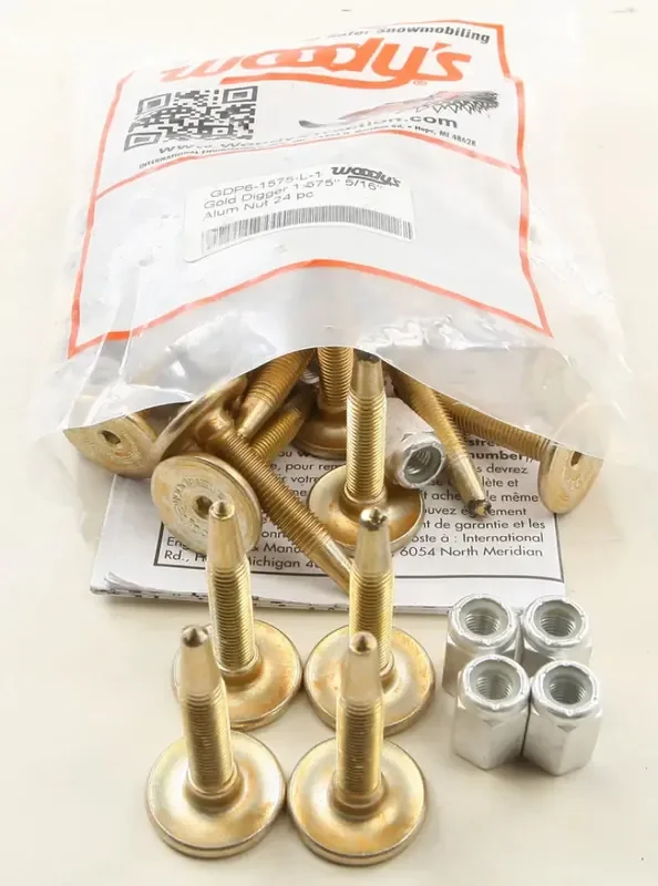 GDP6-1575-L Gold Digger Carbide Traction Master Stud 1.575″ 24/Pk
