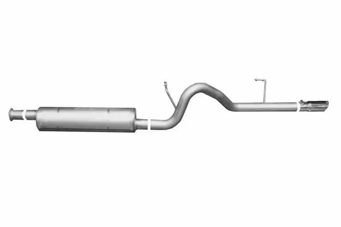 Gibson 08-12 Jeep Liberty Limited 3.7L 2.5in Cat-Back Single Exhaust – Stainless