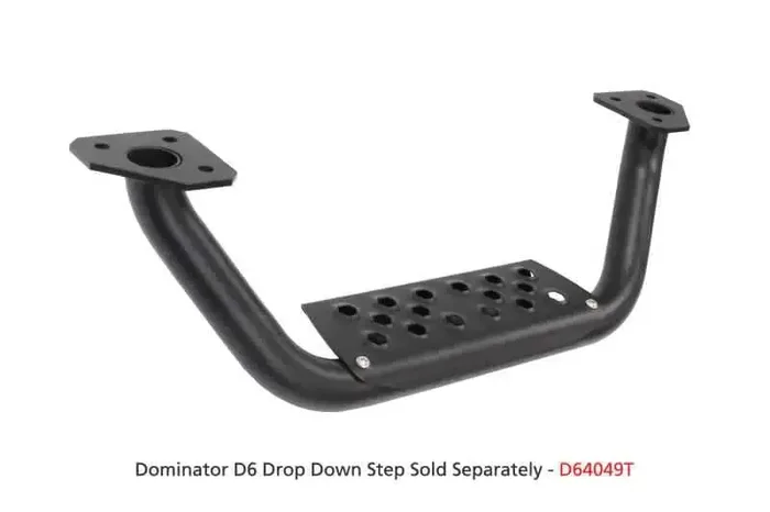 Go Rhino 19-20 Chevy 1500 Dominator Extreme D6 SideSteps Complete Kit w/SideStep + Brkts