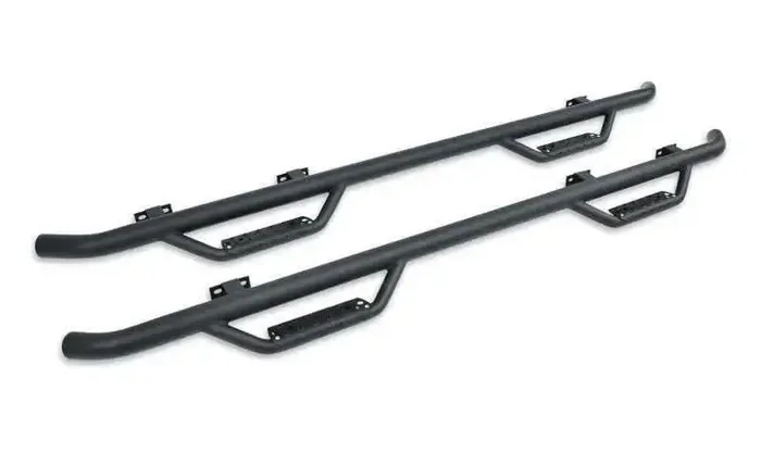 Go Rhino Dominator Extreme D2 Side Steps – Tex Blk – 73in