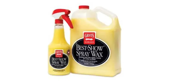 Griots Garage Best of Show Spray Wax – 1 Gallon – Case of 4