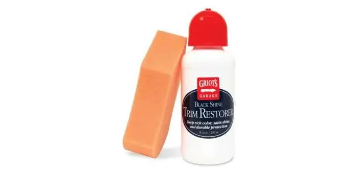 Griots Garage Black Shine Trim Restorer – 8oz – Case of 24