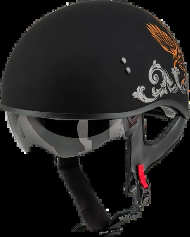 H16510944 Hh 65 Corvus Helmet Matte Black/Silver/Orange Sm